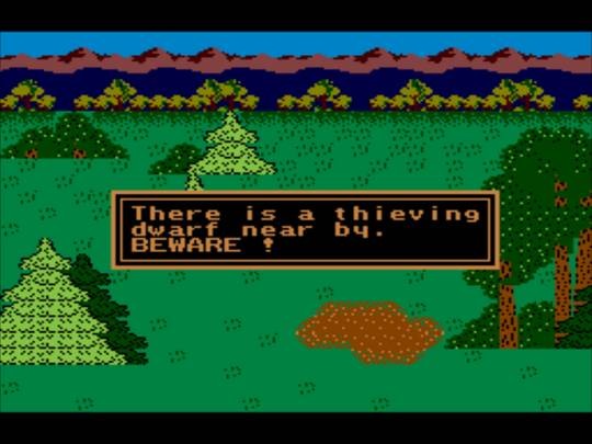 Pantallazo de Kings Quest: Quest for the Crown para Sega Master System