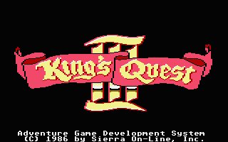 Pantallazo de King's Quest III: To Heir is Human para Atari ST