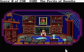 Pantallazo de King's Quest IV: The Perils of Rosella para Atari ST