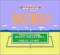 Pantallazo de Kings of the Beach para Nintendo (NES)