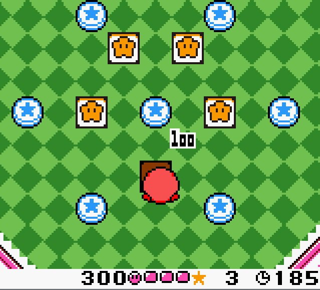 Pantallazo de Kirby Tilt 'n' Tumble para Game Boy Color