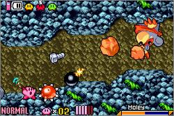 Pantallazo de Kirby and the Amazing Mirror para Game Boy Advance