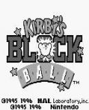 Caratula nº 155592 de Kirby's Block Ball (160 x 144)
