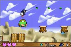 Pantallazo de Klonoa: Empire of Dreams para Game Boy Advance
