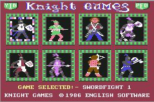 Pantallazo de Knights Games (Disco 1) para Commodore 64