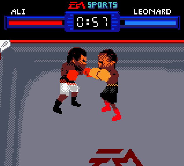 Pantallazo de Knockout Kings para Game Boy Color