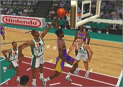 Pantallazo de Kobe Bryant in NBA Courtside para Nintendo 64