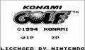 Pantallazo nº 18505 de Konami Golf (250 x 225)