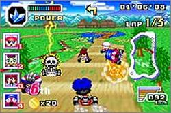 Pantallazo de Konami Wai Wai Racing para Game Boy Advance