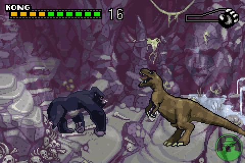 Pantallazo de Kong: The 8th Wonder of the World para Game Boy Advance