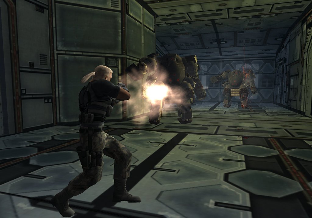 Pantallazo de Koukaku Kidoutai: Stand Alone Complex (Japonés) para PlayStation 2