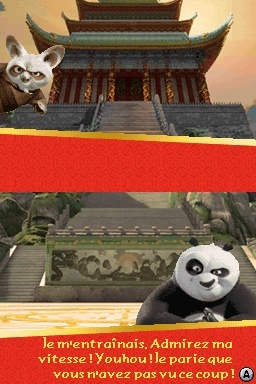 Pantallazo de Kung Fu Panda: Guerreros Legendarios para Nintendo DS