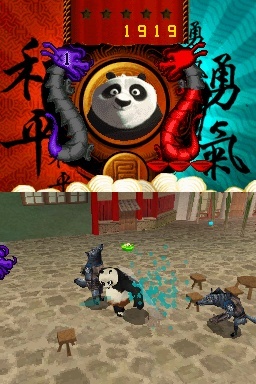 Pantallazo de Kung Fu Panda: Guerreros Legendarios para Nintendo DS