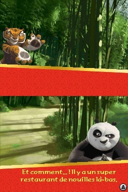 Pantallazo de Kung Fu Panda: Guerreros Legendarios para Nintendo DS