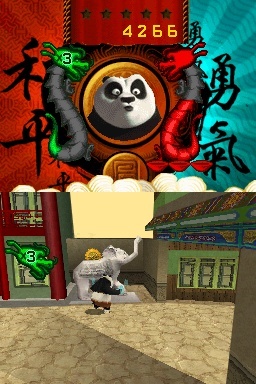Pantallazo de Kung Fu Panda: Guerreros Legendarios para Nintendo DS