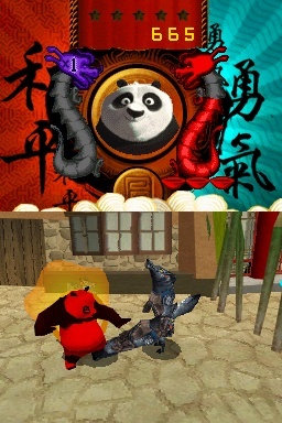 Pantallazo de Kung Fu Panda: Guerreros Legendarios para Nintendo DS