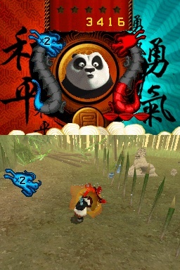 Pantallazo de Kung Fu Panda: Guerreros Legendarios para Nintendo DS