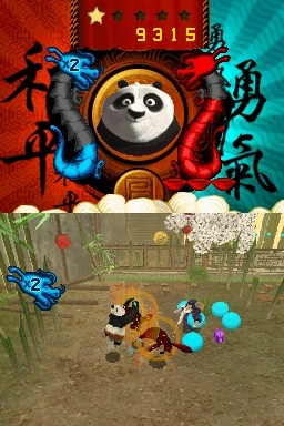Pantallazo de Kung Fu Panda: Guerreros Legendarios para Nintendo DS