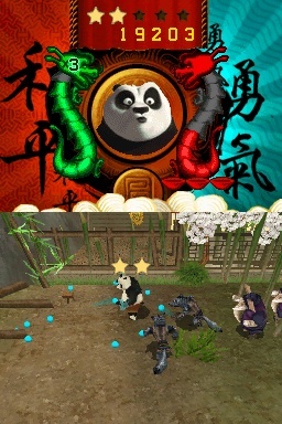 Pantallazo de Kung Fu Panda: Guerreros Legendarios para Nintendo DS