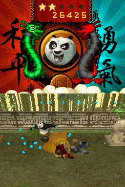Pantallazo de Kung Fu Panda: Guerreros Legendarios para Nintendo DS