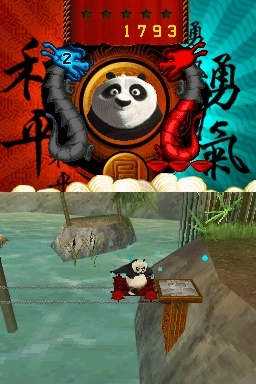 Pantallazo de Kung Fu Panda: Guerreros Legendarios para Nintendo DS