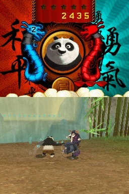 Pantallazo de Kung Fu Panda: Guerreros Legendarios para Nintendo DS