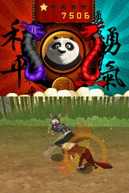 Pantallazo de Kung Fu Panda: Guerreros Legendarios para Nintendo DS