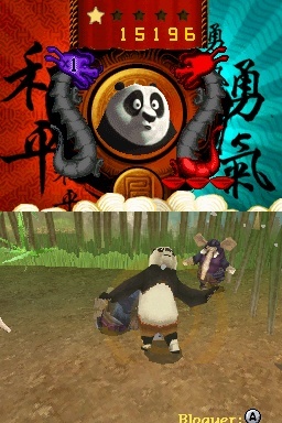 Pantallazo de Kung Fu Panda: Guerreros Legendarios para Nintendo DS