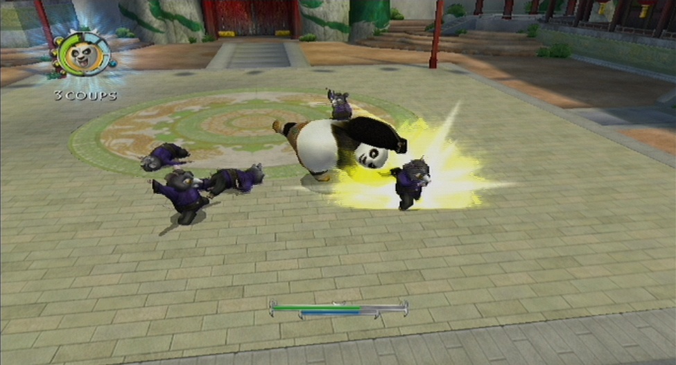 Pantallazo de Kung Fu Panda: Guerreros Legendarios para Wii