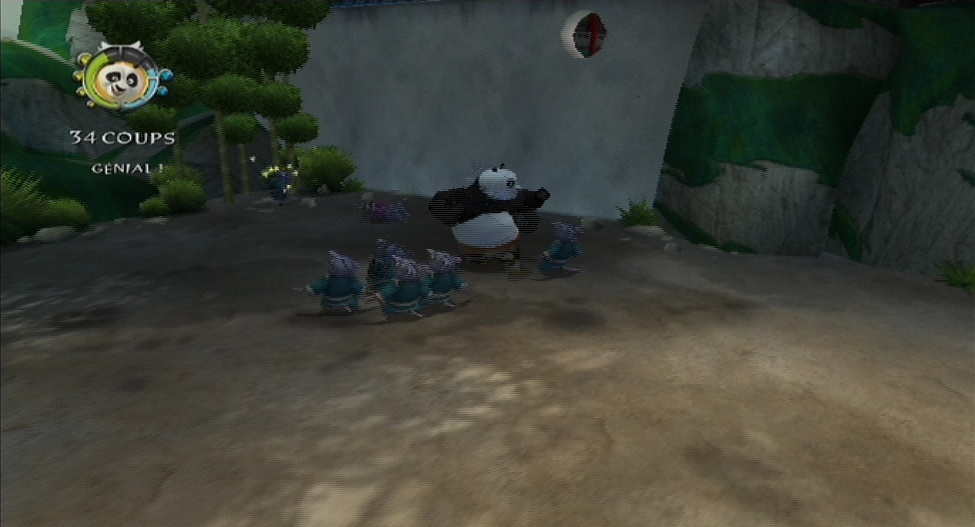 Pantallazo de Kung Fu Panda: Guerreros Legendarios para Wii