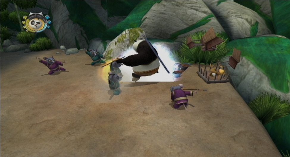 Pantallazo de Kung Fu Panda: Guerreros Legendarios para Wii