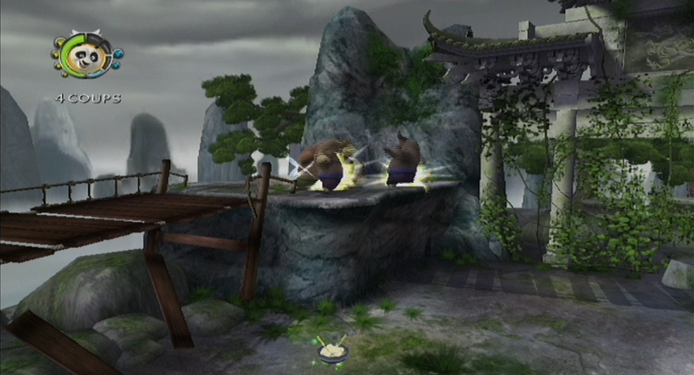 Pantallazo de Kung Fu Panda: Guerreros Legendarios para Wii
