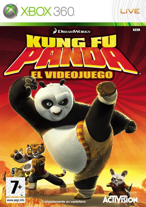 Caratula de Kung Fu Panda para Xbox 360