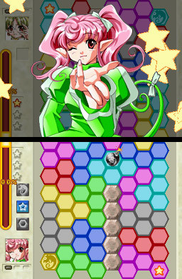 Pantallazo de Kuru Kuru Chameleon (Japonés) para Nintendo DS