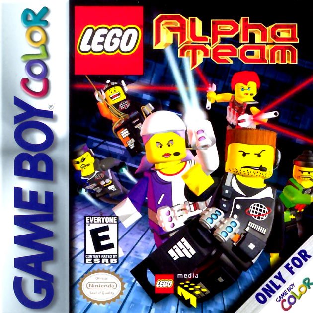 Caratula de LEGO Alpha Team para Game Boy Color