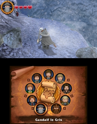 Pantallazo de LEGO El Señor de los Anillos para Nintendo 3DS