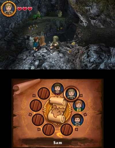 Pantallazo de LEGO El Señor de los Anillos para Nintendo 3DS