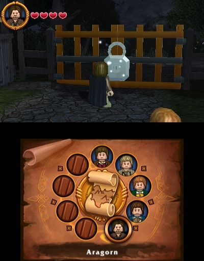 Pantallazo de LEGO El Señor de los Anillos para Nintendo 3DS