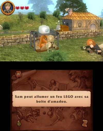 Pantallazo de LEGO El Señor de los Anillos para Nintendo 3DS