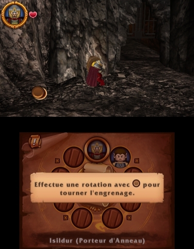 Pantallazo de LEGO El Señor de los Anillos para Nintendo 3DS