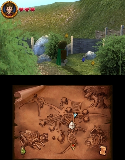 Pantallazo de LEGO El Señor de los Anillos para Nintendo 3DS