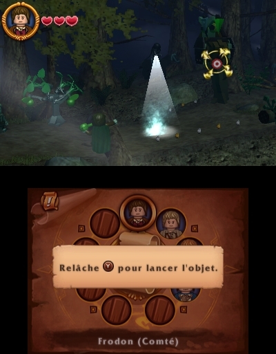 Pantallazo de LEGO El Señor de los Anillos para Nintendo 3DS