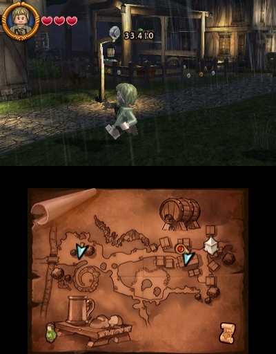 Pantallazo de LEGO El Señor de los Anillos para Nintendo 3DS