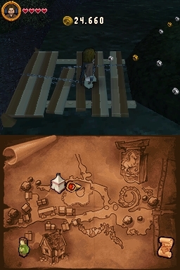 Pantallazo de LEGO El Señor de los Anillos para Nintendo DS