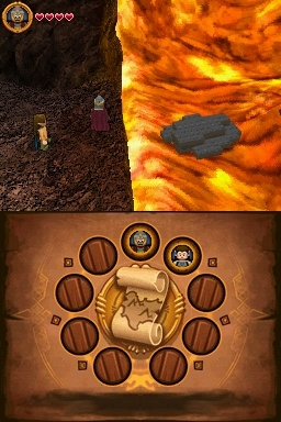 Pantallazo de LEGO El Señor de los Anillos para Nintendo DS