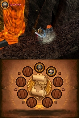 Pantallazo de LEGO El Señor de los Anillos para Nintendo DS