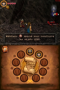 Pantallazo de LEGO El Señor de los Anillos para Nintendo DS