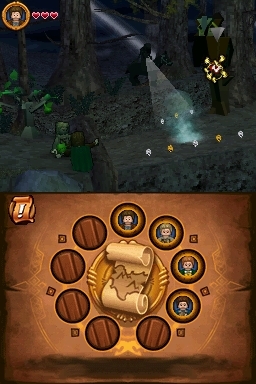 Pantallazo de LEGO El Señor de los Anillos para Nintendo DS