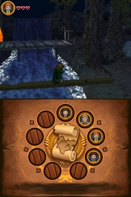 Pantallazo de LEGO El Señor de los Anillos para Nintendo DS