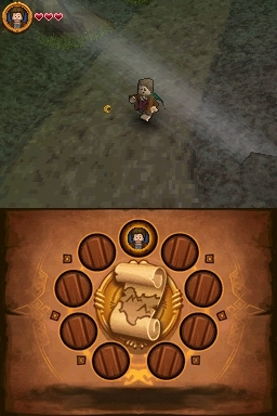 Pantallazo de LEGO El Señor de los Anillos para Nintendo DS